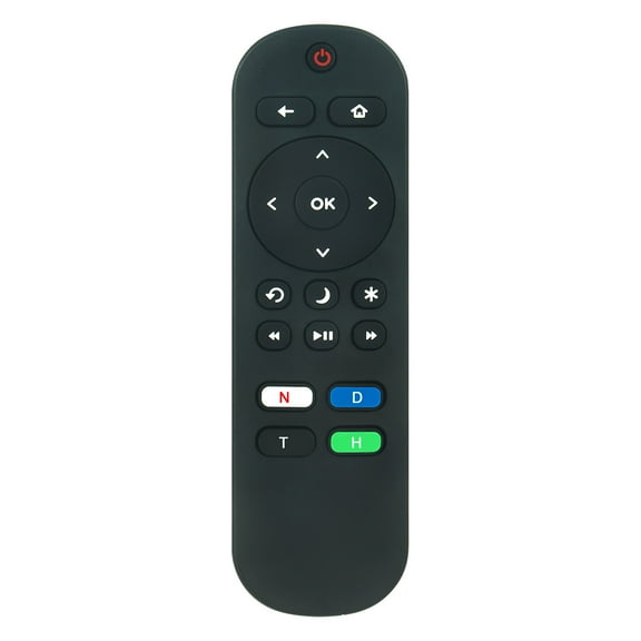 Vinabty Replacement Remote Control fit for RCA Roku TV RTRU5027-US RTR3261 RTR3260US RTR4361 RTU5540 RTR5060 RTR4360US RTR4060 RTRQ5023 RTU5820 RTRU5027 RTRU6528 RTRQ6522