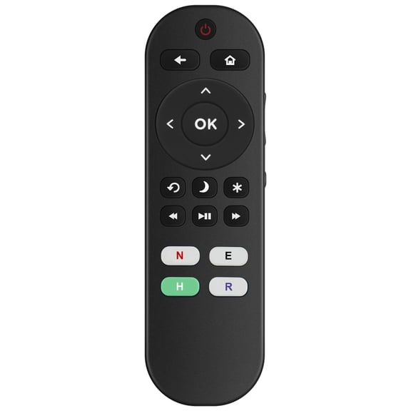 Vinabty Replacement Remote Control fit for Sharp Roku TV LC-65Q7350U LC-58Q7360U LC-58Q7300U LC-58Q7380U LC-58Q7310U LC-65Q7300U LC-58Q7330U LC-65Q7370U LC-65Q7360U