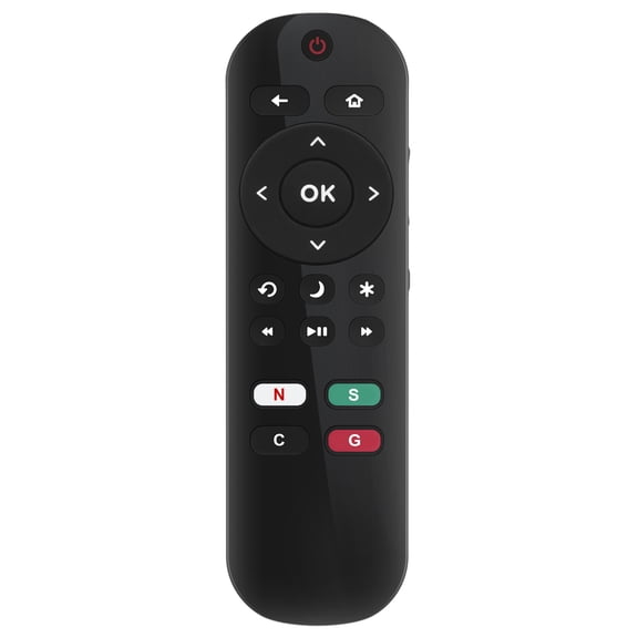 Vinabty Replacement Remote Control fit for Sharp Roku TV LC-65Q7380U LC-58Q73900U LC-65Q7340U LC-65Q7300U LC-58Q7320U LC-58Q7310U LC-58Q7380U LC-65Q7360U LC-58Q7350U LC-65Q7390U