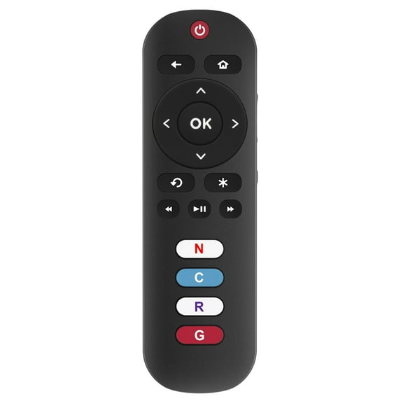 Vinabty Replacement Remote Control fit for TCL Roku TV 55S423 65S421 65S435 55S431 75S431 65S431 75S435 85S435 32S3800 48FS3700 50FS3850 55FS3700 32FS4610R 40FS4610R 48FS4610R