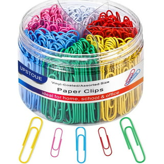 Paper Clips 100Pcs 2 Inch Large Paper Clips Assorted Colored Coated Jumbo  Pape