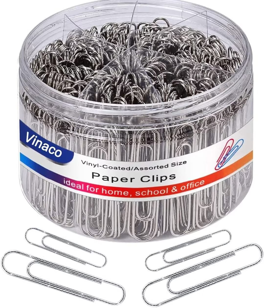 KESETKO Paper Clips 30mm Steel Paper Clips, U Clips, (120  Piece) Gem Clips, Stationery 