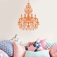 thumbnail image 1 of Vinatage Antique Decorative Chandelier Wall Decal Sticker, 1 of 4