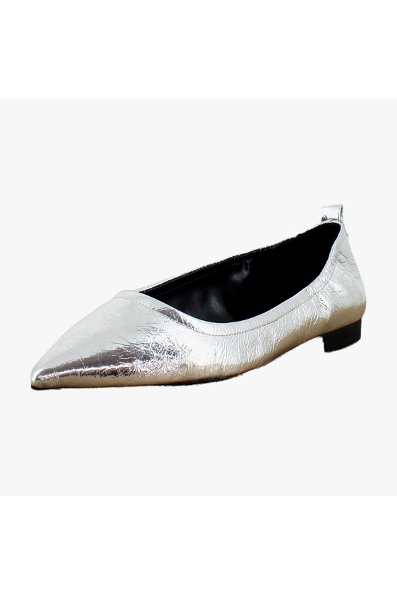Ashleah Women's Flats Silver Size 9.5 M