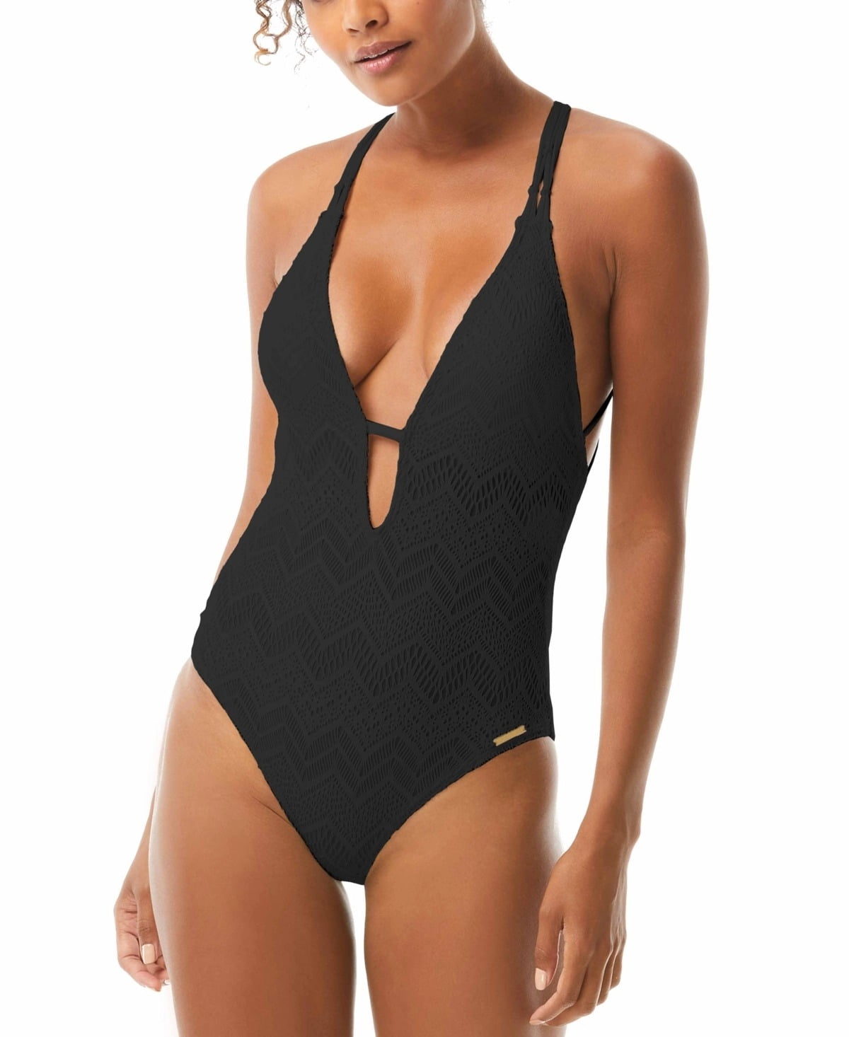 Vince Camuto Women's Black Two Piece Swimsuits