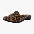 thumbnail image 1 of Vince Camuto Cobby Women's Clogs & Mules Camel Leopard Suede Size 8 M, 1 of 8