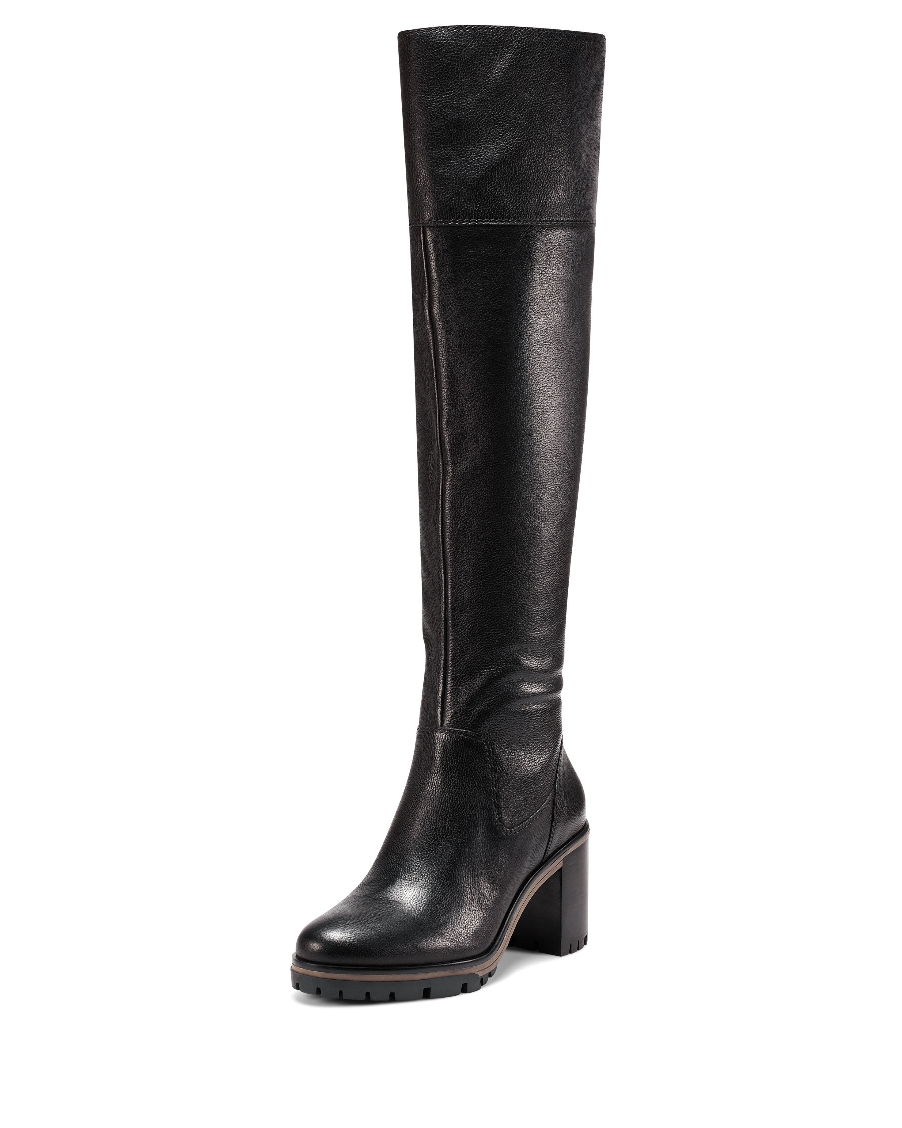 Vince Camuto Black Leather Boots Gylina Boot - Vince Camuto main image 4