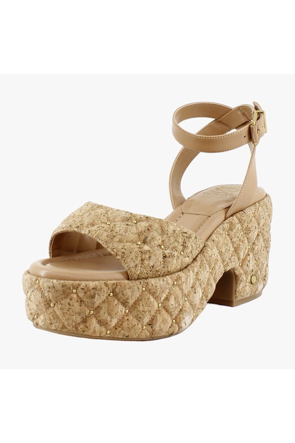 Ellah Women's Heels Natural/Travertine Size 12 M
