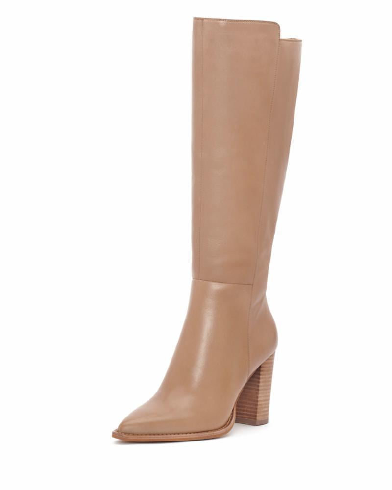 Vince camuto taupe boots hotsell