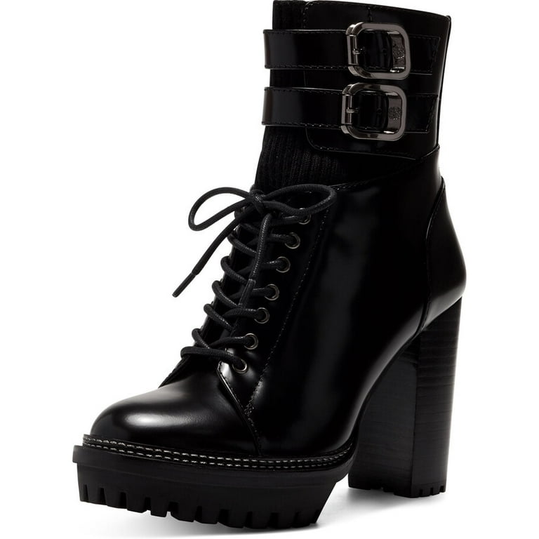 Vince camuto black leather cheap booties