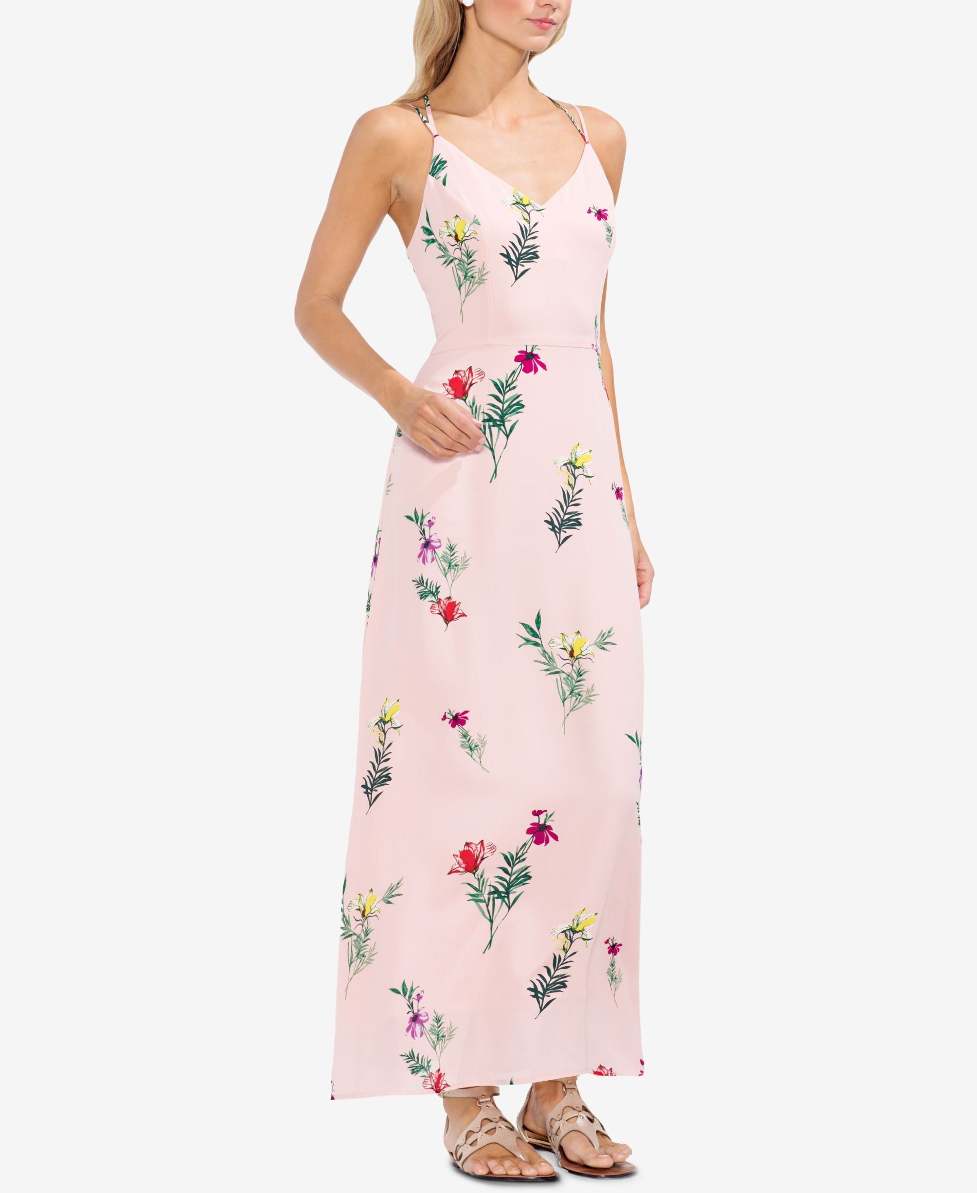 ivory silk maxi dress Carmel Maxi Dress