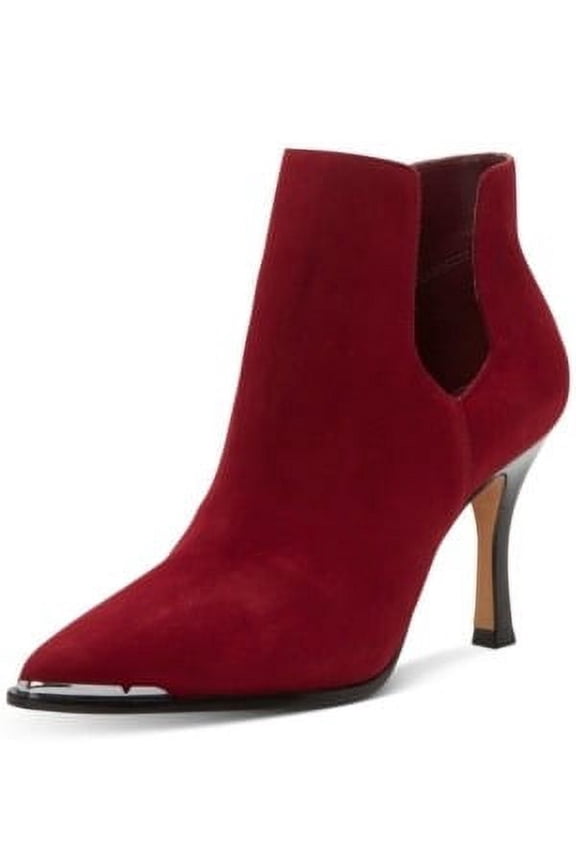 Frendin Fired Brick Pull On Pointed Toe Stiletto Western Boot (Fired Brick, 5)