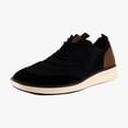 thumbnail image 1 of Vince Camuto Haldane Men's Fashion Sneakers Black/Dark Cuero Size 11.5 M, 1 of 8