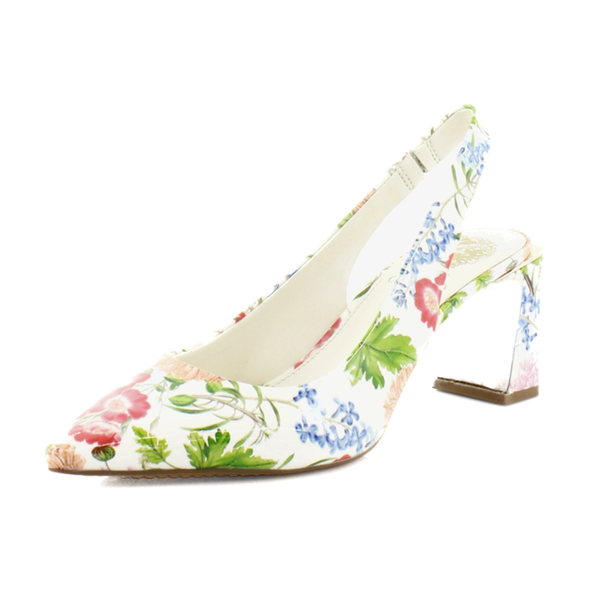 Vince Camuto Haydina Heeled Sandals For Women - 3.35 Inch Block Heel, Adjustable Ankle Strap