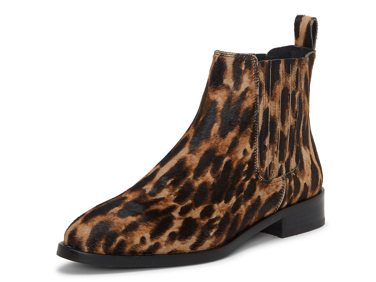 Leopard sales haircalf booties