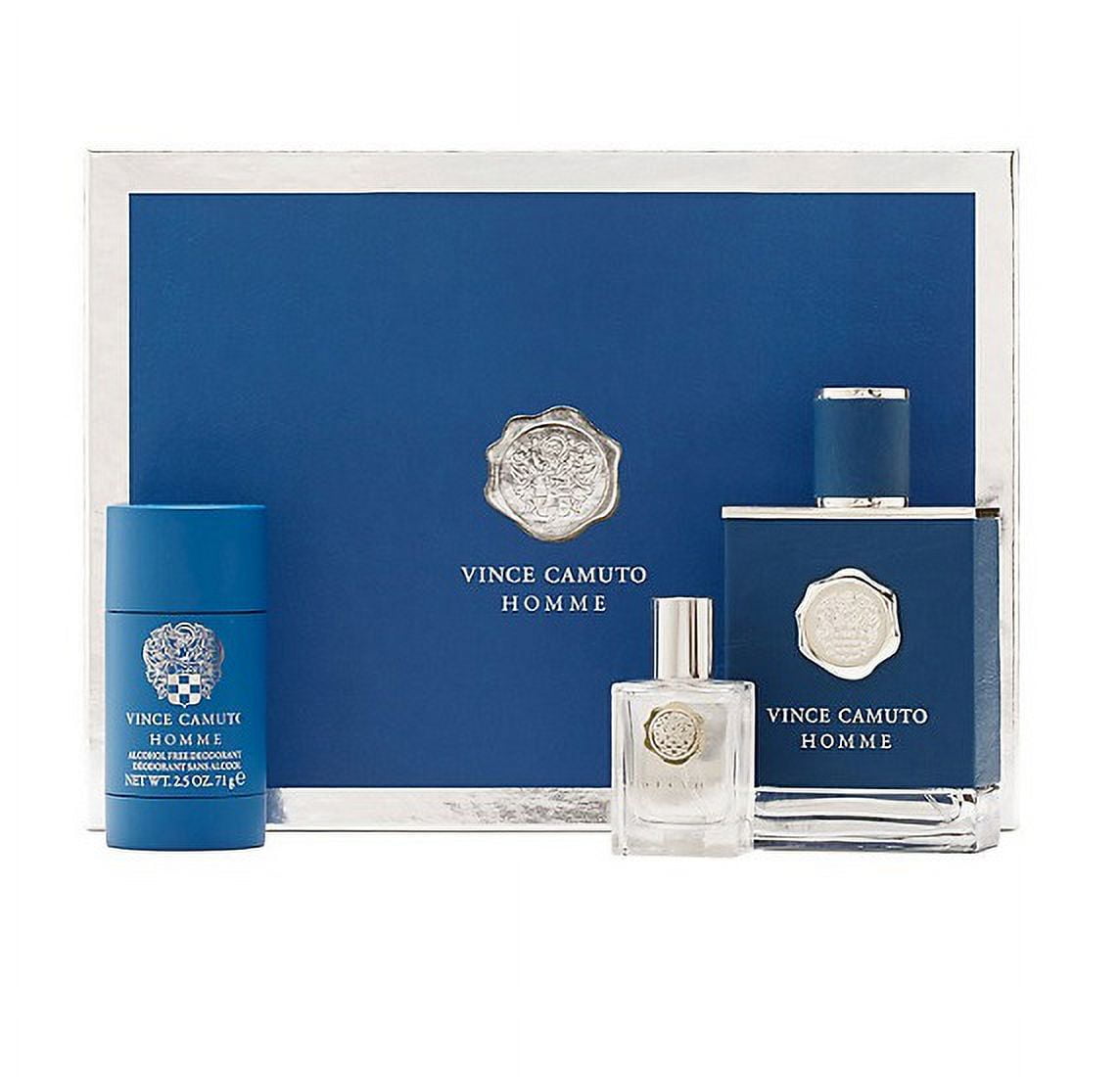 Vince Camuto Homme For Men 3PCS Gift Set EDT 3.4 oz & 0.5 oz