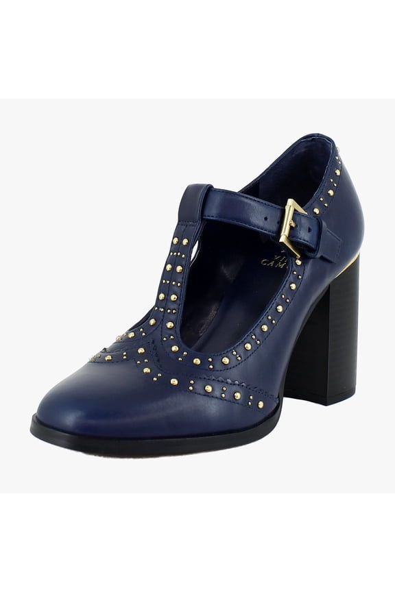 Maris Women's Heels Deep Navy Leather Size 9.5 M