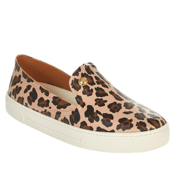 Vince Camuto Marjetta Women's Faux Leather Slip On Sneakers Brown Size 8