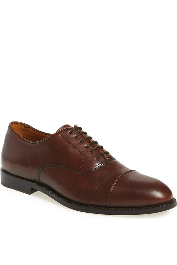 Men's Eeric Cap Toe Oxfords Shoes Dark Woodbury Brown 13 M