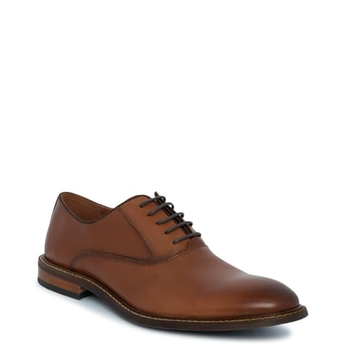 Vince Camuto Vy-Lawsen Brown Leather Oxford Shoes Size 11M Vince Camuto Lawsen Oxford Brown Leather Cap Toe Men main image 4