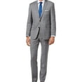 thumbnail image 1 of Vince Camuto Mens 2 Piece Windowpane Formal Tuxedo, Grey, 44 Long / 37W x 40L, 1 of 4