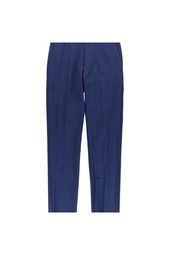 Mens Professional Dress Pants Slacks, Blue, 31W x 36L