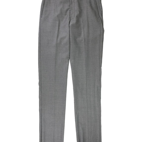 Vince Camuto Mens Slim-Fit Dress Pants Slacks, Grey, 33W x UnfinishedL