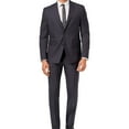 thumbnail image 1 of Vince Camuto Mens Solid Two Button Formal Suit charcoal 36/Unfinished, 1 of 3