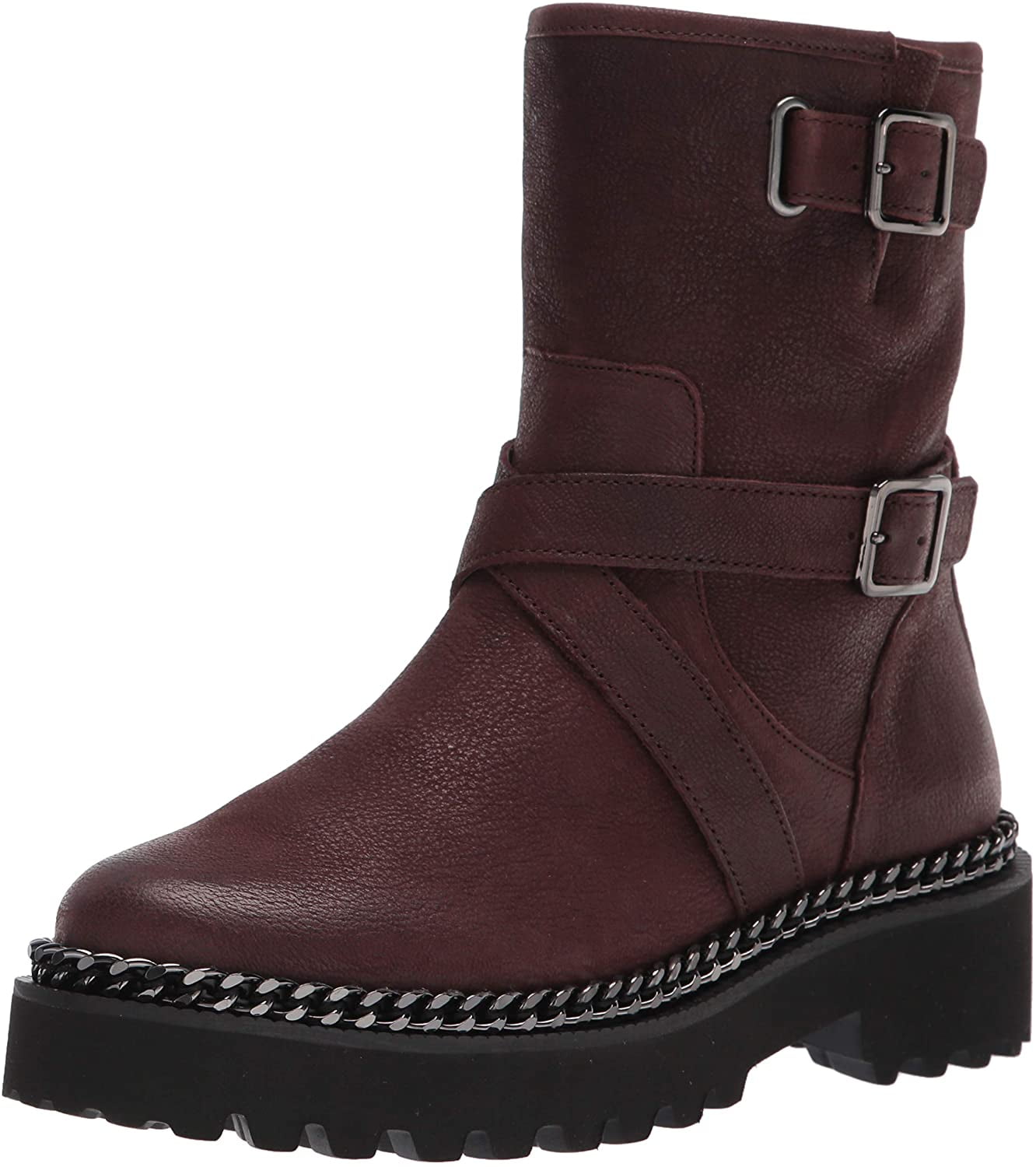 Vince Camuto Boots Vince Camuto Avriah Tall Leather/Suede Kitten Heel Boot | HSN main image 3