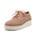 thumbnail image 1 of Vince Camuto Nillindie Poise Pink Blush Lace Up Sneaker Platform Oxford Loafers (Pink, 10), 1 of 5
