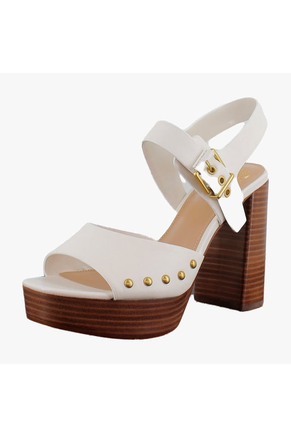 Pazton Women's Heels Coconut Cream Size 8 M