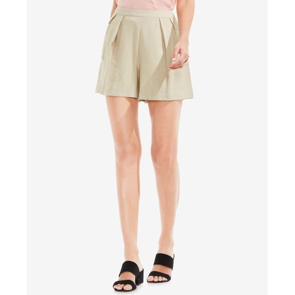 Vince Camuto Pleated Shorts Tiramisu 8