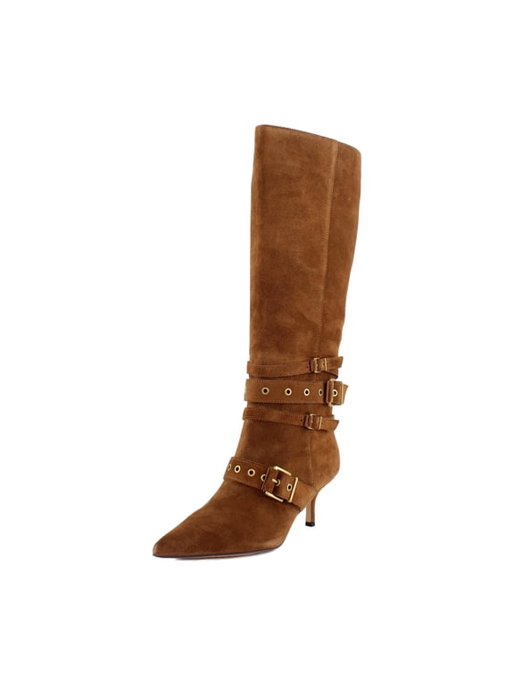 Tyleen Wide Calf Women's Boots Burnt Sugar Size 7 M