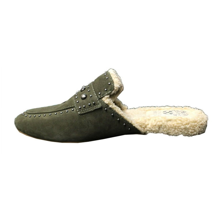 Vince Camuto Women's Alvintal Flat Mule True Suede Agave Size 7