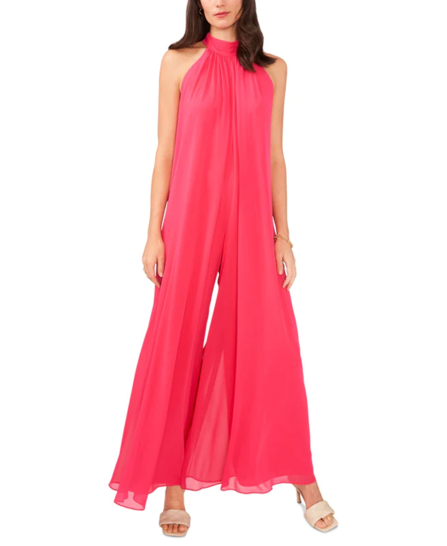 Vince Camuto Women's Halter Jumpsuit