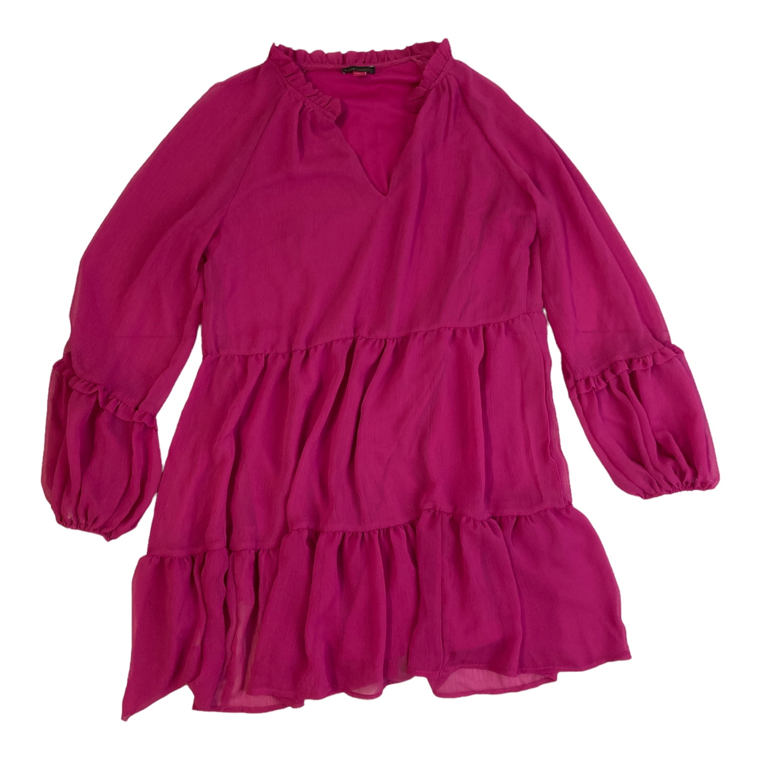 pink dress with shawl Piroska Pink Pearl Trim Shawl Detail Maxi Dress, XL / Pink