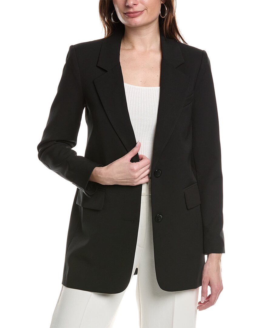 Vince Camuto Women's Oversized Blazer Black B4HP $139 (Regular,8