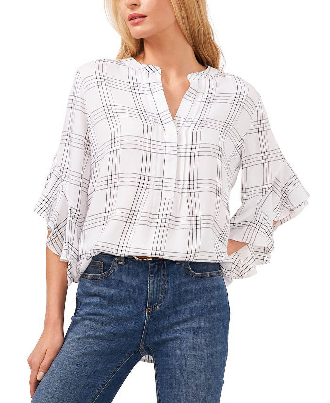 rumple fabric blouse vince camuto