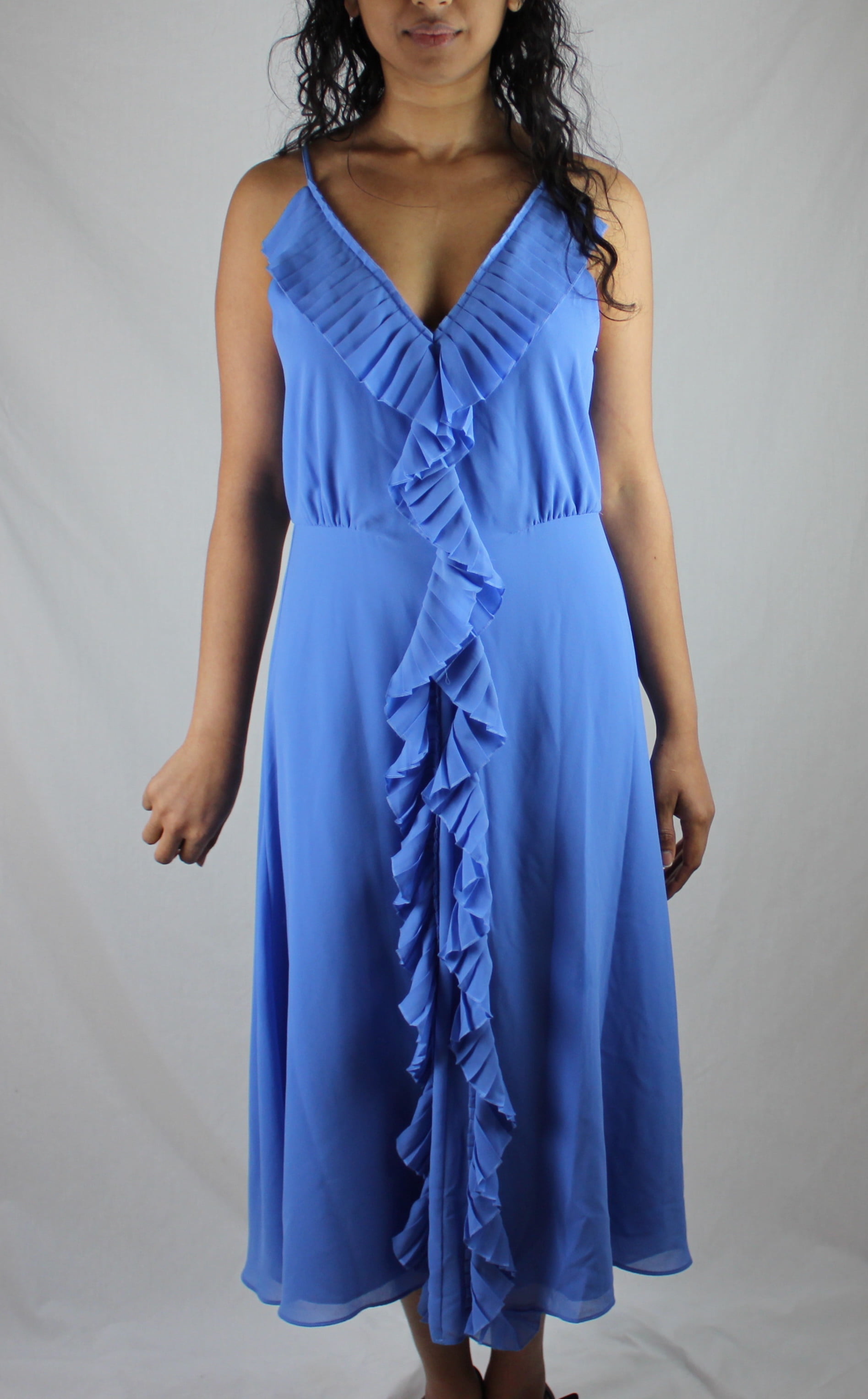 blue and pink floral dress Amarra 89054