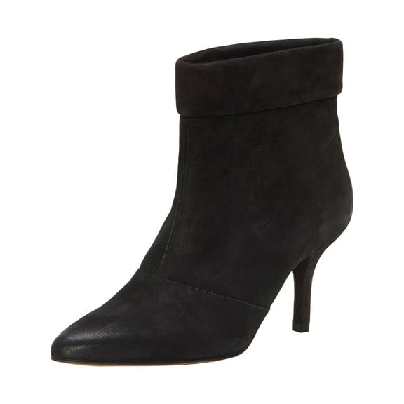 Vince Camuto Womens Amvita Suede Stilettos Ankle Boots Black 6.5 Medium (B,M)