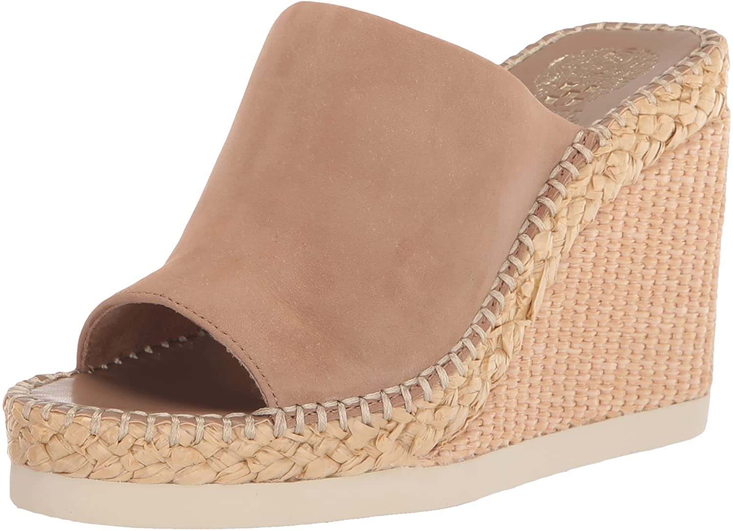 Vince Camuto Women's Bendsen Espadrille Wedge Sandal, Tortilla,