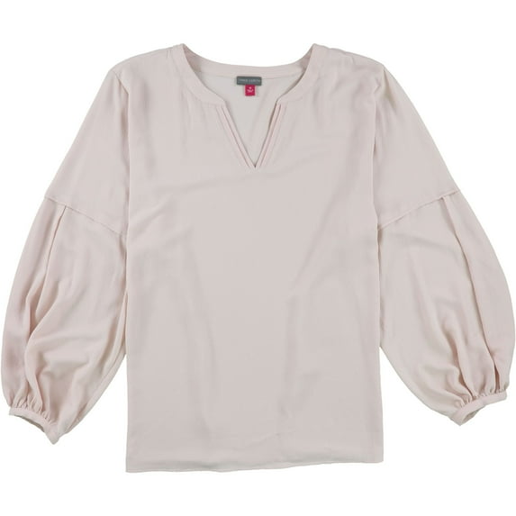 Vince Camuto Womens Bubble Sleeve Pullover Blouse, Pink, Plus Size, 3X