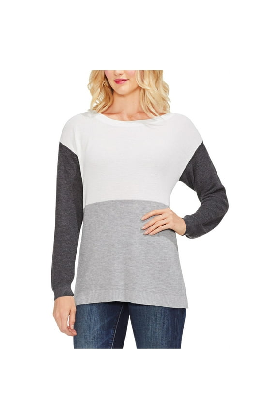 Womens Colorblocked Sweater;XL