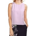 thumbnail image 1 of Vince Camuto Womens Crepe Pullover Blouse, Purple, Small, 1 of 1