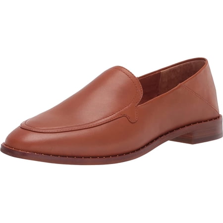 Vince Camuto Womens Cretinian Loafer Flat 7 Warm Caramel