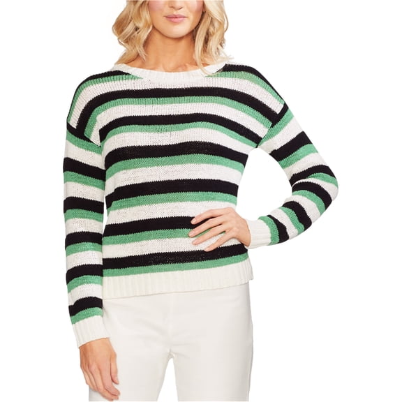 Vince Camuto Womens Drop Shoulder Pullover Sweater, Multicoloured, XX-Small