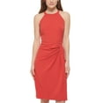 thumbnail image 1 of Vince Camuto Womens Halter-Style Bodycon Dress Cinnamon 4, 1 of 1