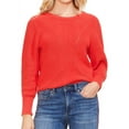 thumbnail image 1 of Vince Camuto Womens Laced Back Pullover Sweater, Orange, Medium, 1 of 3