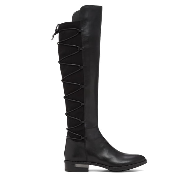 Vince Camuto Womens Parle Leather Closed Toe Knee High Fashion Boots