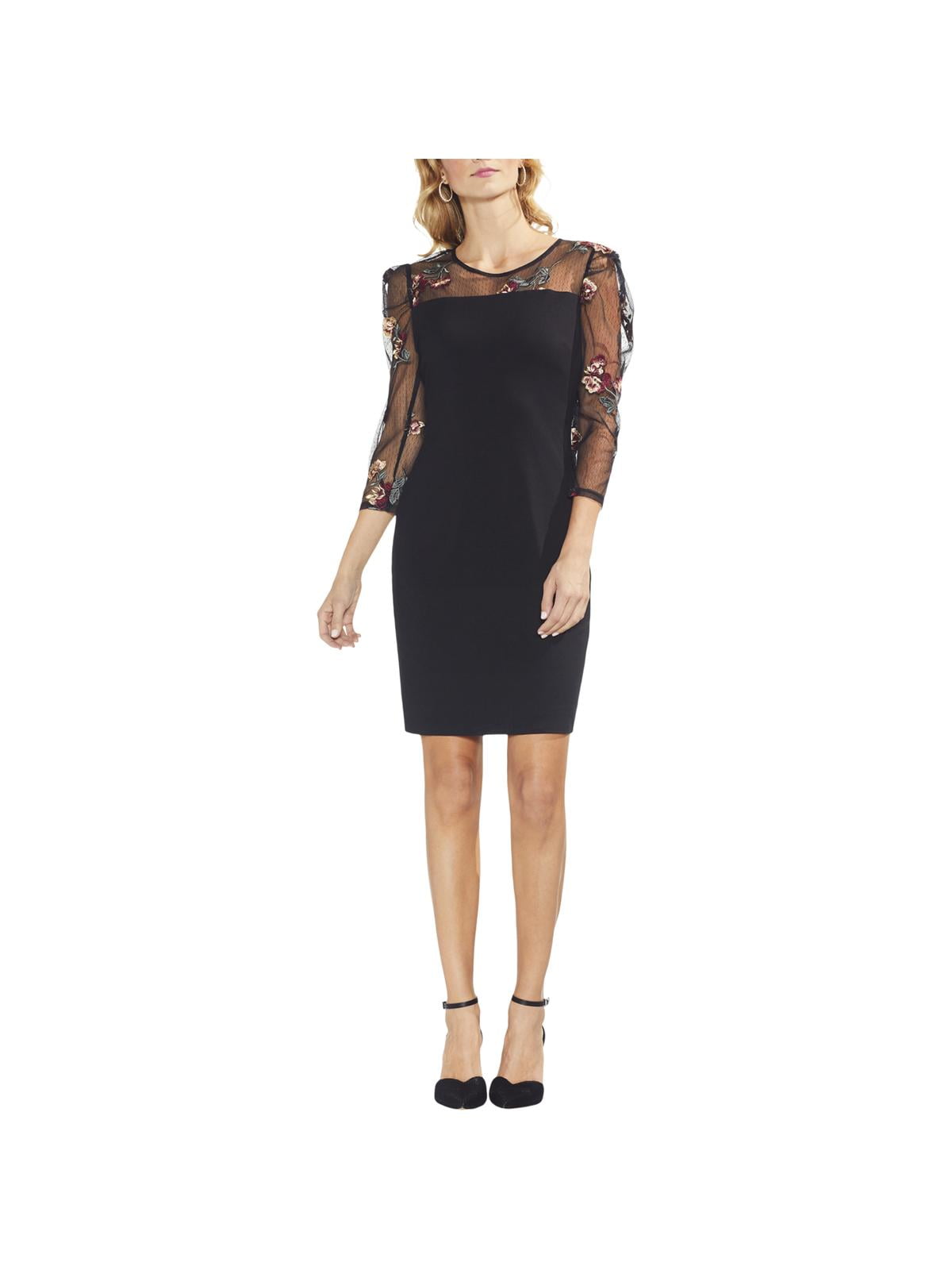 Vince Camuto Womens Party Floral Cocktail Dress - Walmart.com